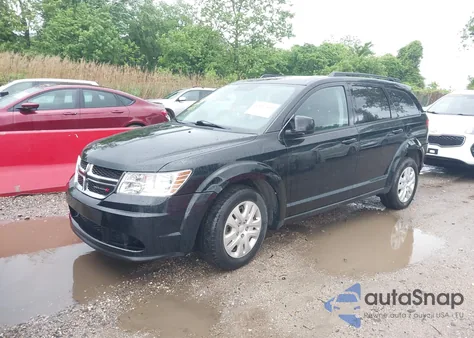 2017 Dodge Journey Se from USA, damaged, VIN 3C4PDCAB1HT707613